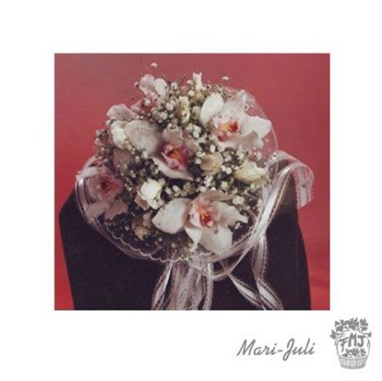 Imagen de Ref.FMJ0065.Ramo de Novia Bouquet en tonos rosas y blancos