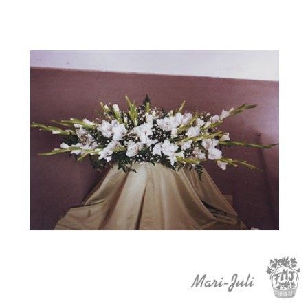 Ref.FMJ0074.Centro para Asientos Traseros en tonos verdes y blancos.