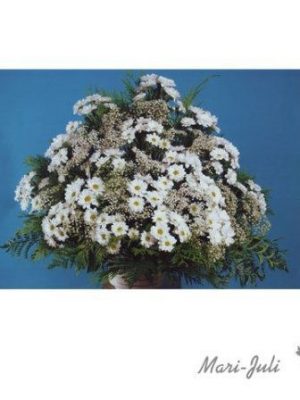 Ref.FMJ0079.Decoración de Iglesias en tonos verdes, blancos y amarillos.