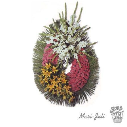 0000079_reffmj0095corona-funeraria-con-colores-rojos-y-blancos-y-amarillos Ref.FMJ0095.Corona Funeraria con colores rojos y blancos y amarillos.