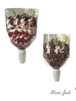 Ref.FMJ0089.Ramo Funerario en diversos colores y tonos.