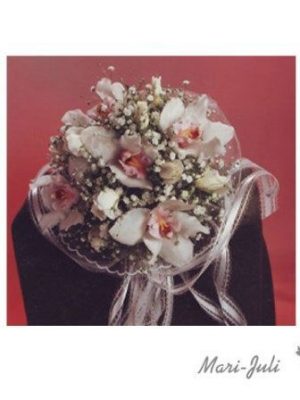 Ref.FMJ0065.Ramo de Novia Bouquet en tonos rosas y blancos.