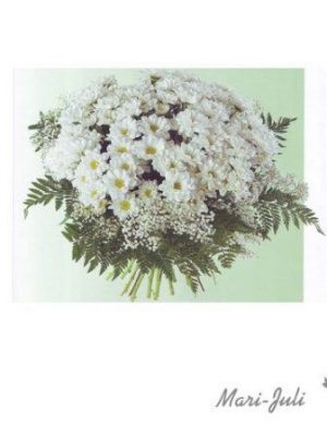 Ref.F0003.Ramo de margaritas blancas.
