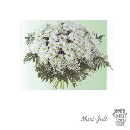 Ref.F0003.Ramo de margaritas blancas.