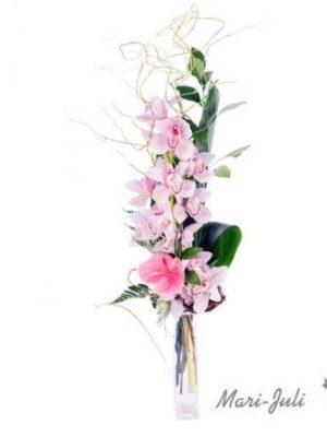 Ref.F0013.Ramo orquídea decorada varios colores Maracaibo.