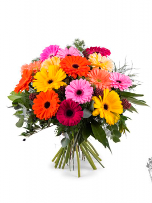 Ref.202103.Ramos multicolor de gerbera