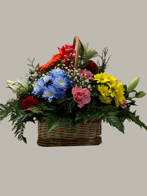 Ref.202107 Cesta de Flores