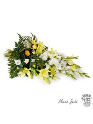 FMJ0122.Centro redondo tonos blancos.