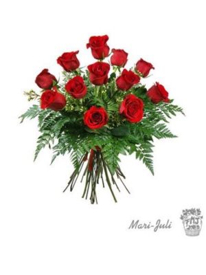 Ref.202102.Ramo de margaritas blancas en redondo